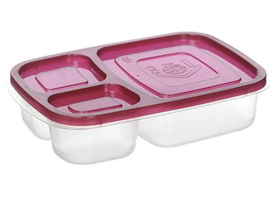 Sodynee Set of 4 Bento Lunch Box with Lids